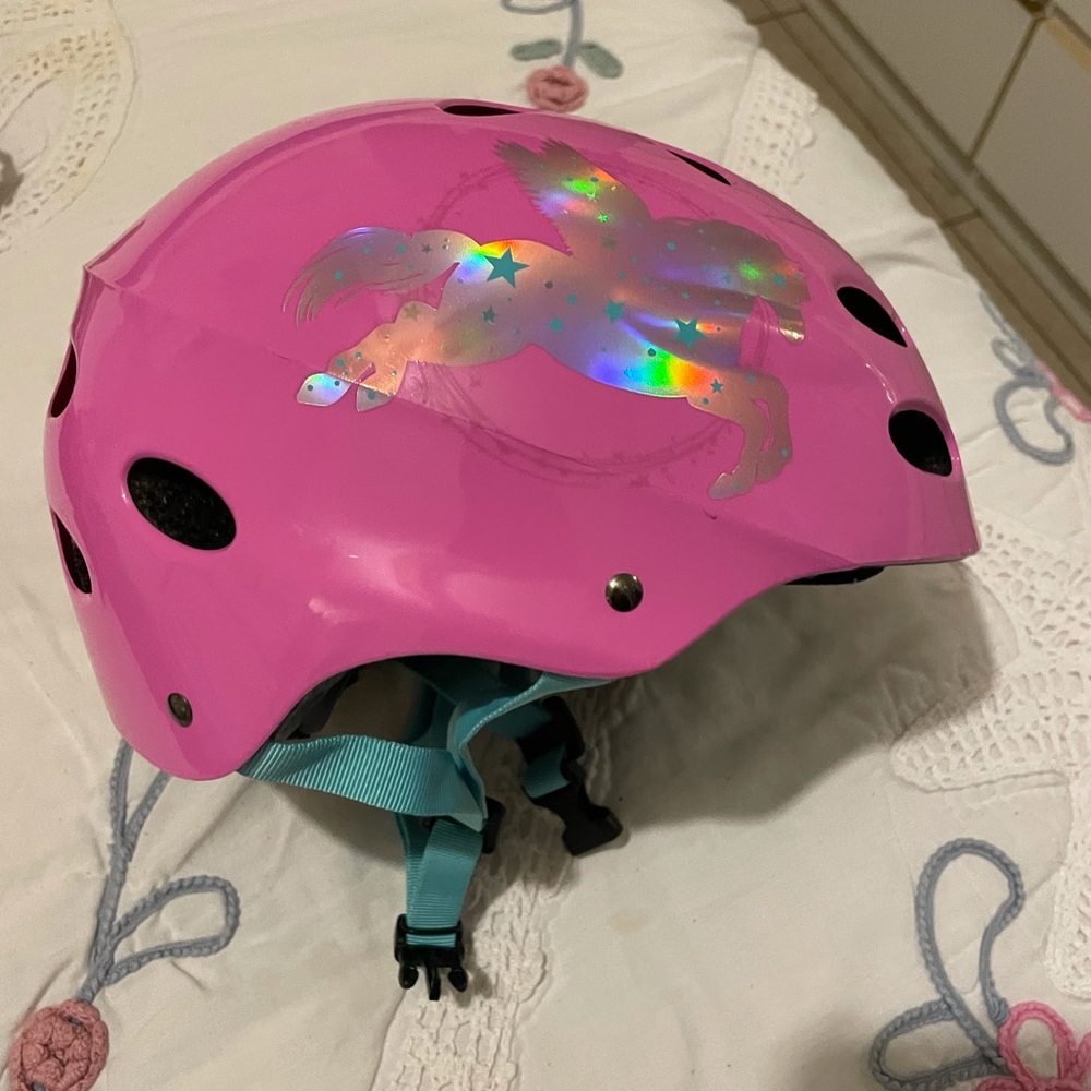 Little girls helmet